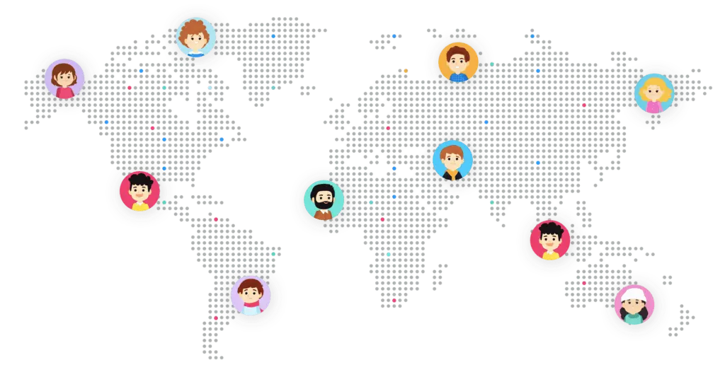 World map global career