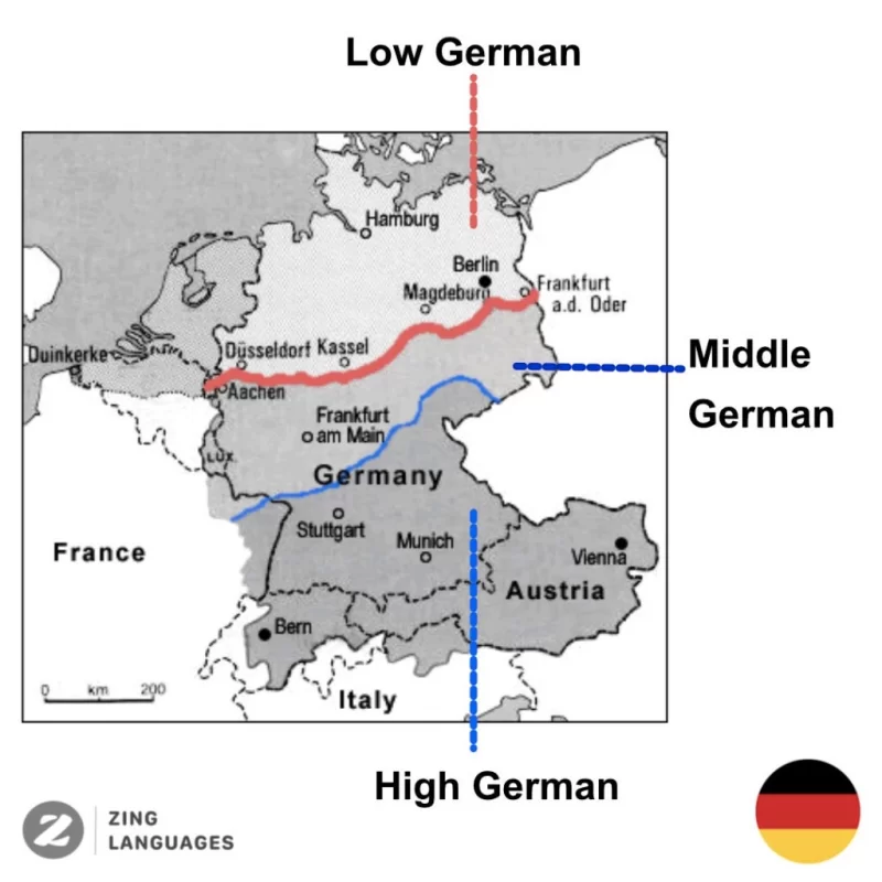 Languages of Germany: High German Vs Low German