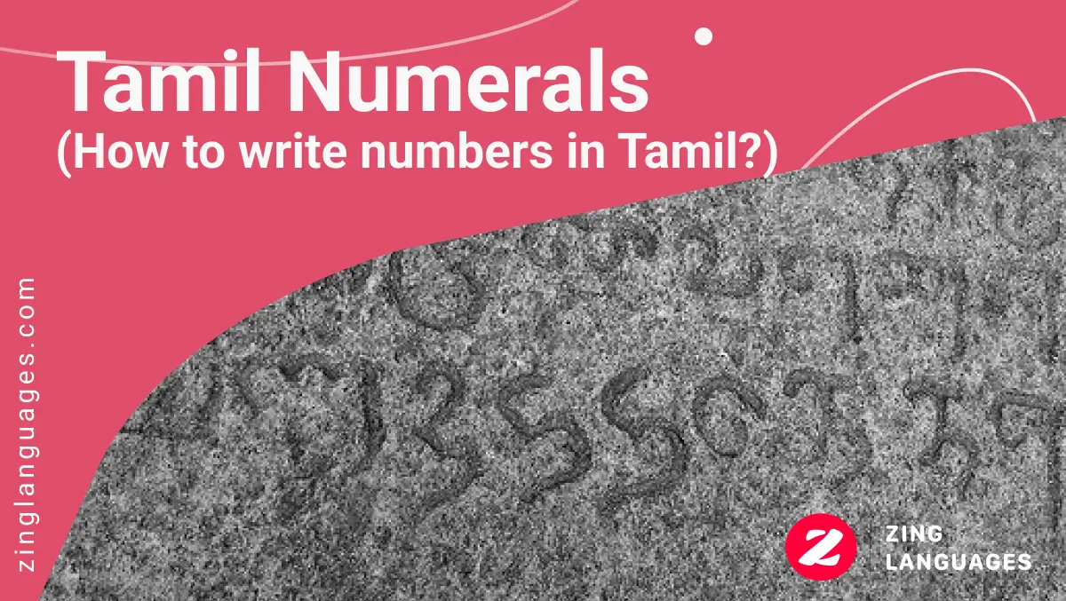 thesis number meaning in tamil