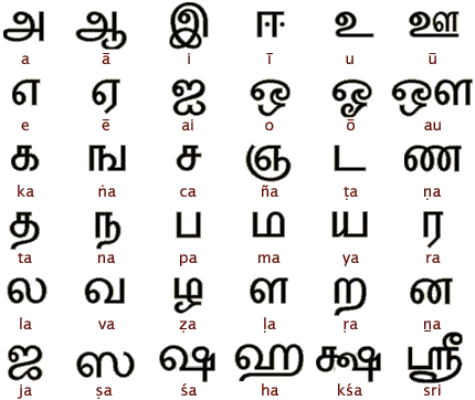 Tamil language alphabet | Tamil language origin | Zing Languages