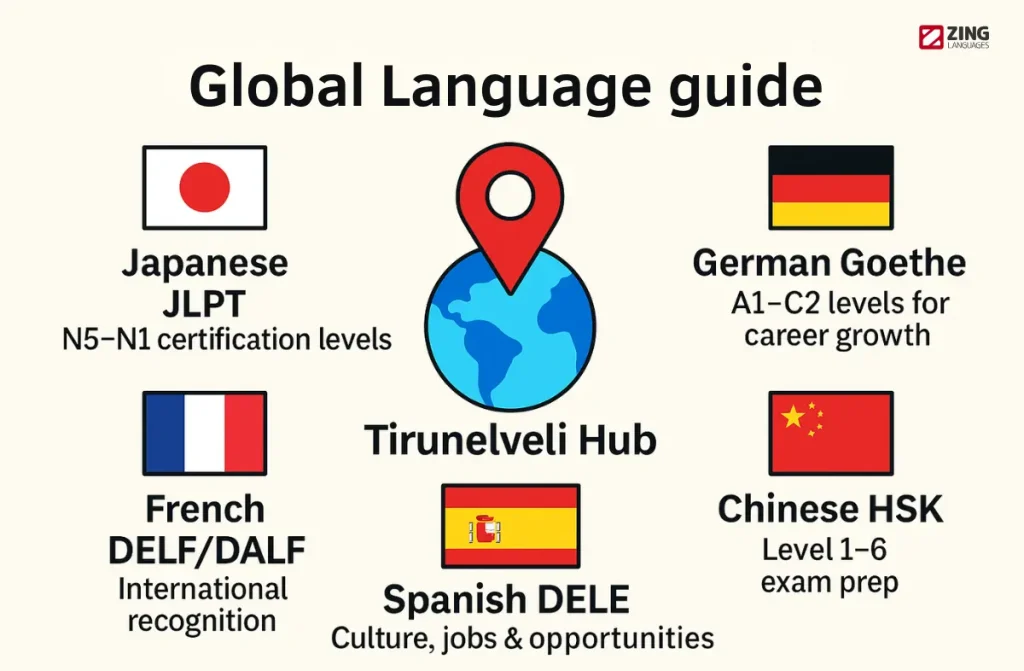 Foreign Language Classes in Tirunelveli 