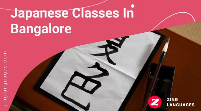 Japanese classes in Bangalore | Zing Languages
